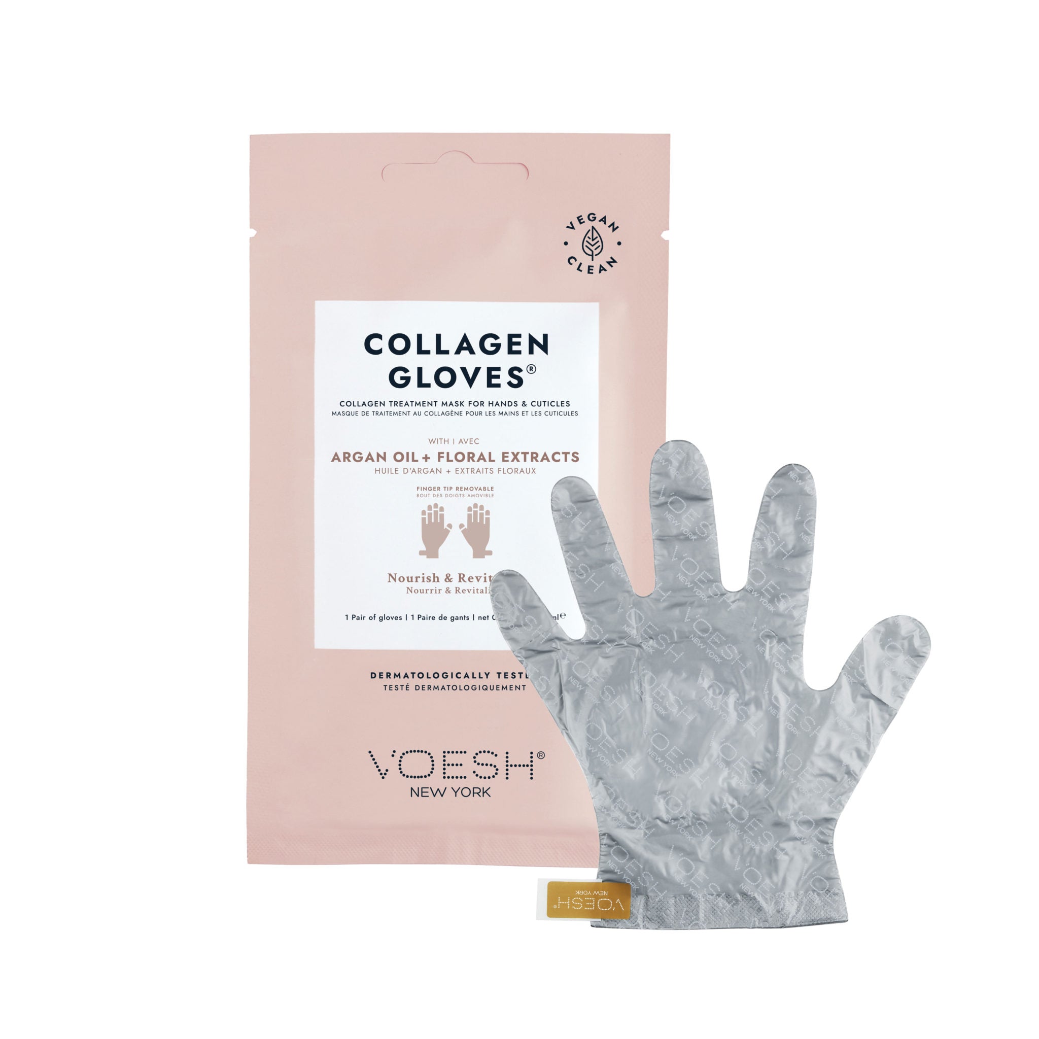 Collagen Gloves with Argan Oil + Floral Extracts